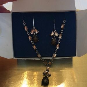 Avon Necklace and Earrings